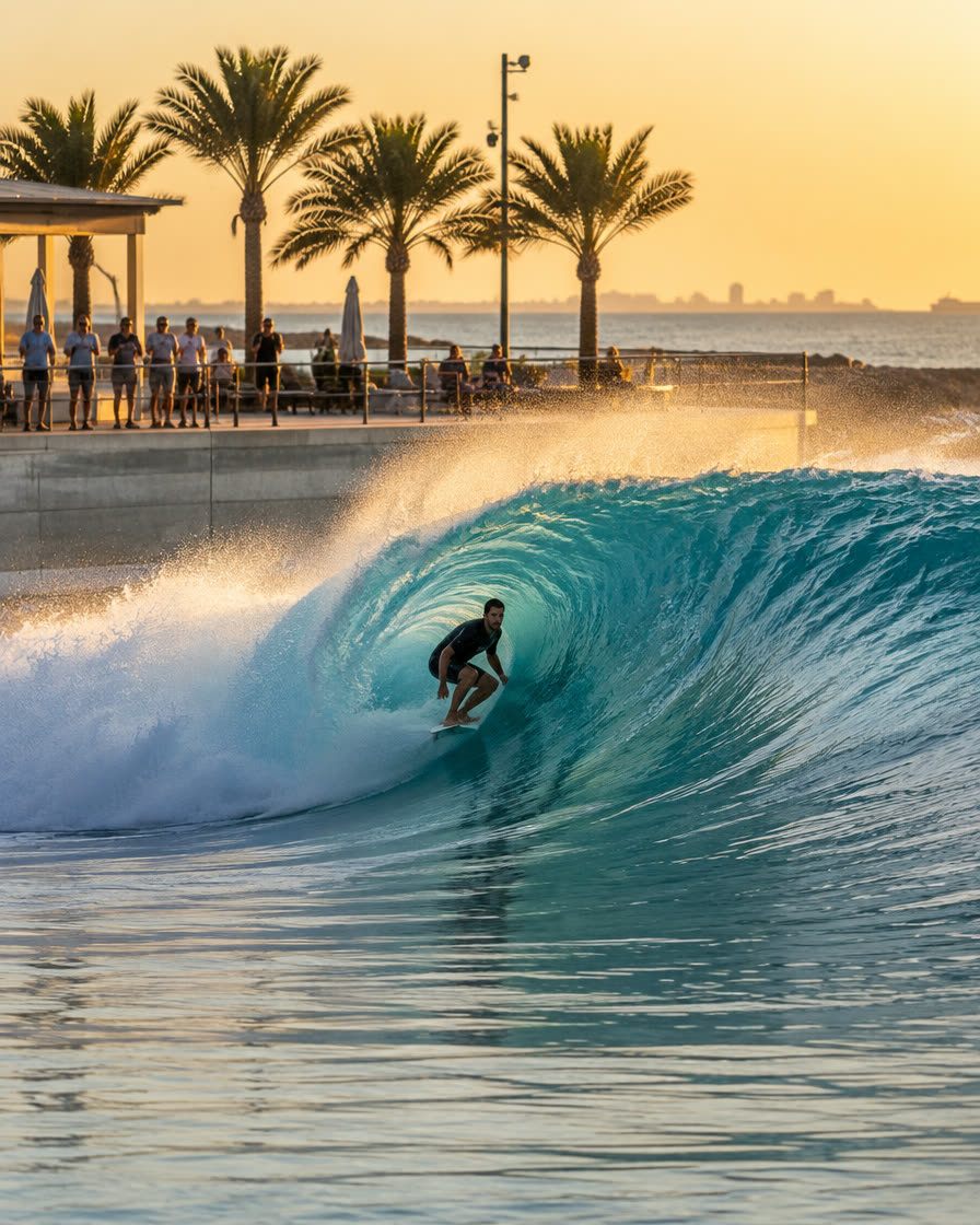 Bahrain Surf Park opens